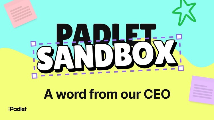 Padlet Sandbox: створюйте необмежену кількість пісочниць до 31 грудня 2025 року