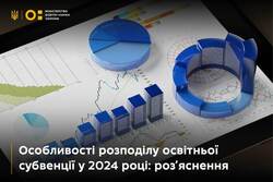 Особливості розподілу освітньої субвенції у 2024 році: розʼяснення