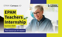 На EPAM Teachers Internship освітянам розкажуть про ІТ та цифрову доступність