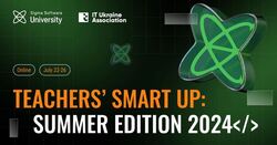 Програма «Teachers’ Smart Up: Summer Edition 2024» для вчителів інформатики