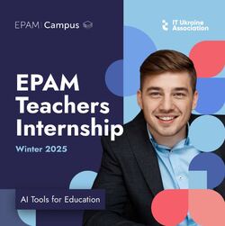 ЕРАМ Teachers Internship 2025 відкриває реєстрацію для освітян