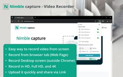 Nimble Capture﻿ - зручний спосіб робити знімки екрана та записувати відео