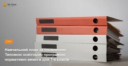 Навчальний план за оновленою Типовою освітньою програмою: нормативні вимоги для 7-х класів