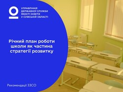 Річний план роботи школи