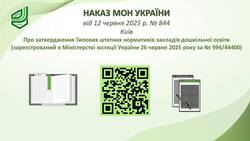 Нові Типові штатні нормативи ЗДО: наказ від 12.06.2025 р. №844