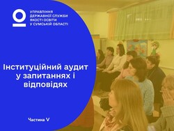 Інституційний аудит у запитаннях та відповідях. Частина 5