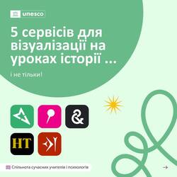 Цікаві сервіси для візуалізації на уроках історії ... і не тільки!