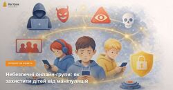 Небезпечні онлайн-групи: як захистити дітей від маніпуляцій