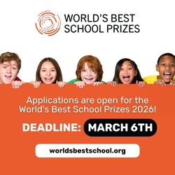 Українські школи можуть податися на World’s Best School Prizes: стартував прийом заявок на 2026 рік