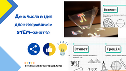 День числа π: ідеї для інтегрованого STEM-заняття