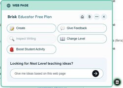 Brisk Teaching (розширення для Google Chrome) - ШІ-помічник для вчителя