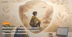 Психологічна стійкість підлітків в умовах війни: виклики та стратегії педагогічної підтримки