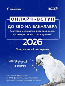Онлайн-вступ до ЗВО на бакалавра: покроковий алгоритм