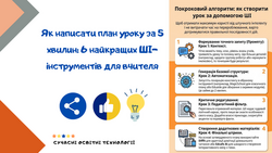 Як написати план уроку за 5 хвилин: 6 найкращих ШІ-інструментів для вчителя
