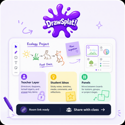 DrawSplat - безкоштовна онлайн-дошка для педагогів
