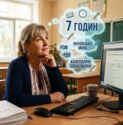 Як розподілити 7 годин української мови?